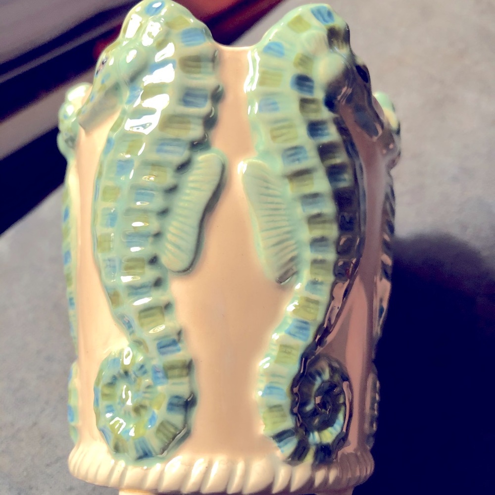 Yankee Candle Seahorse Votive Holder with Candle